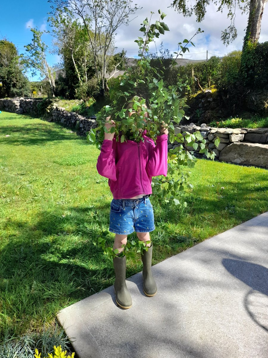 There's a tree monster in the garden! #outdoorkids