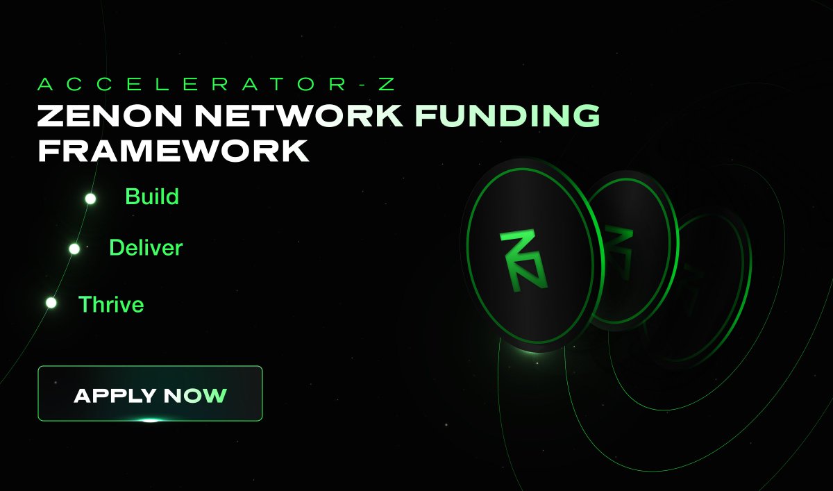 Zenon_Network's tweet photo. Accelerator-Z @Zenon_Network Funding Framework

Apply. Build. Deliver. Thrive.

Kickstart your Web3 startup today ⬇️

➡️ Innovator friendly

➡️ On-chain funding framework

➡️ 100% transparent

➡️ Community governed

💰 Funding available ➡️ over 850k $ZNN and 7.9M $QSR https://t.co/FNY9J3SBtS