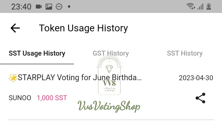 VvsVotingShop's tweet photo. Congratulation for completing all stages!
We done casting 1000 SST on Starplay June Birthday poll for #ENHYPEN #SUNOO 😊 Thankyou and good luck!
#vvsproof https://t.co/PHgGBBNPaT