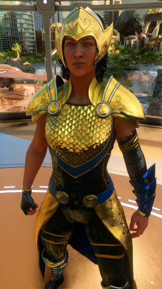 Evening26Retro's tweet image. &quot;Golden Valkyrie&quot;

#PlayAvengers #MightyThor #Marvel #PS5 #ThePhotoMode  #VirtualPhotography #VPRT #VGPUnite #LandofVP