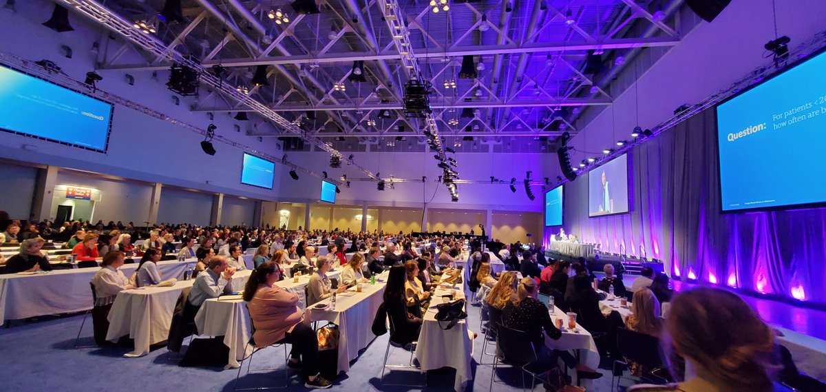 What an awesome meeting!!!! Final sesson of final day is benign breast disease. STILL A GREAT AUDIENCE! #ASBrS23 Thank you <a href="/ASBrS/">ASBrS</a> for a great annual meeting!