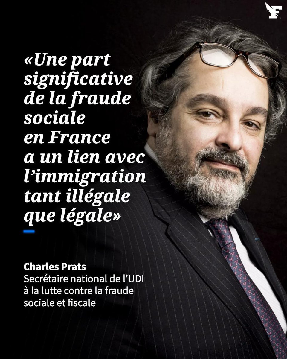 Le_Figaro's tweet photo. L’ancien magistrat de la Délégation nationale à la lutte contre la fraude Charles Prats explique pourquoi les abus, dans le domaine de l’immigration, sont une des causes majeures de la fraude sociale.

➡ https://t.co/1TgH7A8tqP https://t.co/DrstCGIVsL