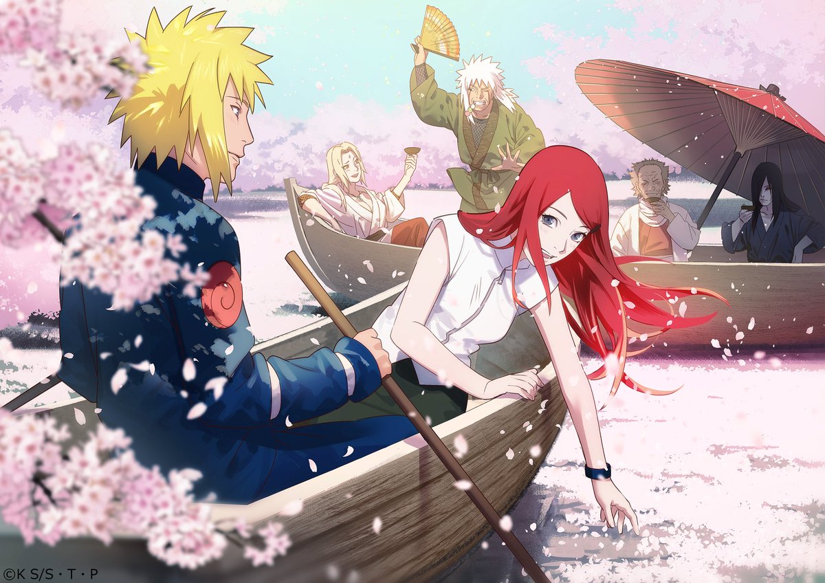 AniNewsAndFacts's tweet photo. NARUTO Spring Illustration feat. Minato and Kushina. https://t.co/MDKsaRxvX3