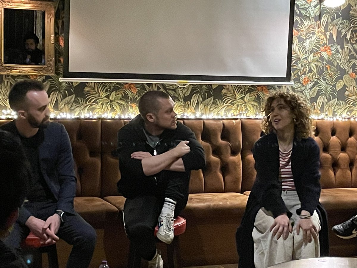 CallumPaton1's tweet photo. So proud to see @Chibra25’s documentary debut ‘A Dose of Nature’ with @videoconsortium in London and insightful Q&amp;A with @steffan569 and @garyeconomics on their film ‘Life Out of Balance’ https://t.co/oZe4ixoQMr