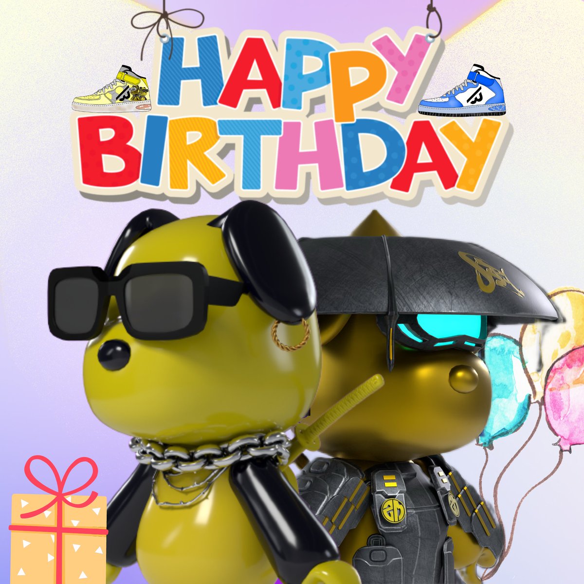 NFT_shuhei's tweet image. happy birthday dear じゅなりん🎉✨
@NNaka6ra

#MetaSamurai #じゅなりん生誕祭#HappyBirthday #IGYB