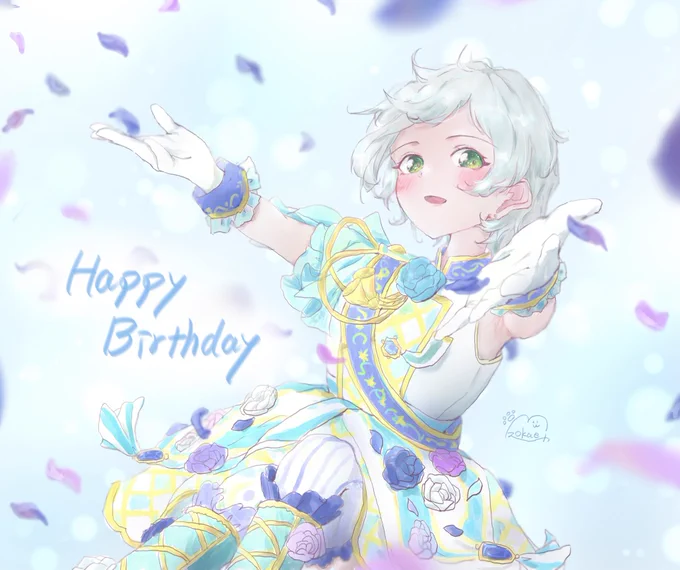 生まれてくれてありがとう……おめでとう……… #騎咲レイ生誕祭2023