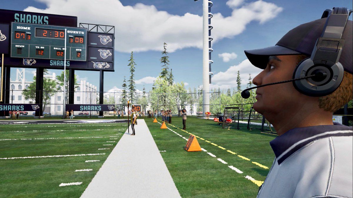 MaxFootballGame's tweet photo. Screenshot Sunday 📸
Sideline Detail Edition 🏟️
📍 Cobblestone Park 🦈 https://t.co/OYW3imaMM2