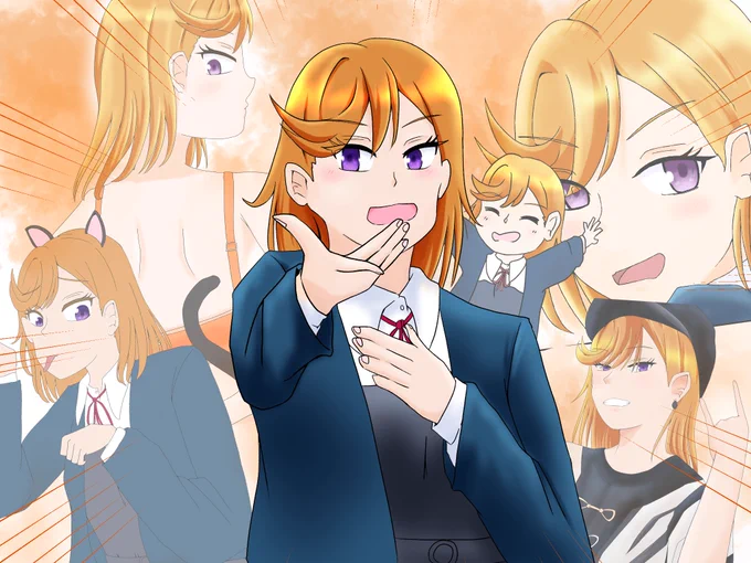 かのんちゃん𝐇𝐀𝐏𝐏𝐘𝐁𝐈𝐑𝐓𝐇𝐃𝐀𝐘 表情豊かな貴女と、また素敵な1年を! #澁谷かのん生誕祭2023 #澁谷かのん誕生祭2023 #Liella
