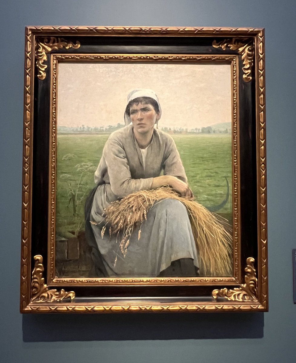 Asta Norregaard
1853-1933, Norway

Peasant Woman from Normandy
1889

#nationalmuseumoslo 

#femaleartists 
#womenpainters 
#greatartists 
#museumart 
#norwayartists 
#inspiration 
#figurativeart