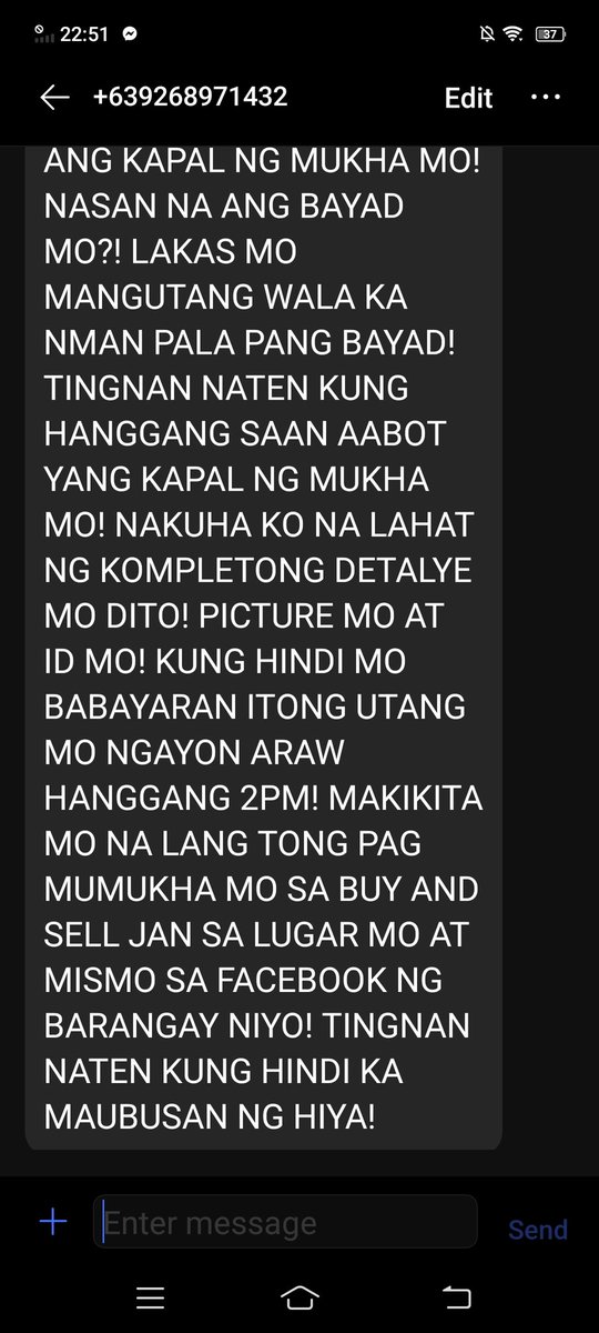 AprilroseK95343's tweet photo. @kikaybautista8 Sana pakinggan nyo aming hinaing🙏🙏
Mapatanggal na ang mga mapang abusong OLa

SHUT DOWN ILLEGAL AND ABUSIVE OLA
#FightOnlineLoanSharks
#UOVM @senatePH @IdolRaffyTulfo @WinGatchalian74 @SenGracePOE @Cynthia_Villar https://t.co/YXOmCuly0h
