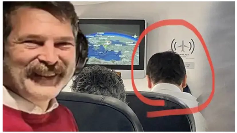 teyakkuzhaber's tweet photo. Türkiye İşçi Partisi sosyalist lideri Erkan Baş, Business Class’ta seyahat ederken görüntülendi. (Oda TV) https://t.co/6YxqdG39dz