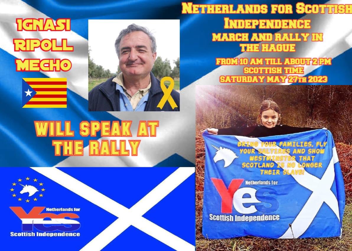 NL4IndyScotland's tweet photo. The next speaker we can announce for our rally for Scottish Independence in The Hague om may 27th, representing the Dutch chapter of the Catalan National Assembly: Ignasi Ripoll Mecho. We are honoured that Ignasi will speak at the rally.

#indyhague23 #ScottishIndependence https://t.co/yqUjUsX8QV