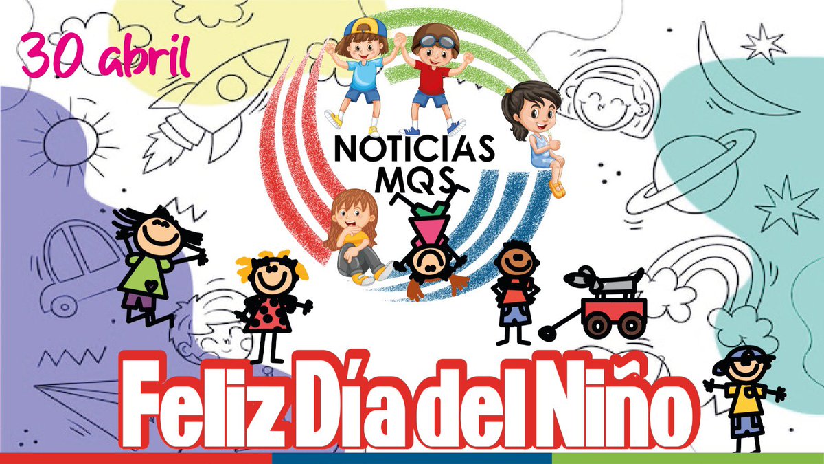 Ipemar's tweet photo. La Familia de Noticias MQS felicitamos y reconocemos a los niños y las niñas hoy en su día. https://t.co/8ip2OU7bv4