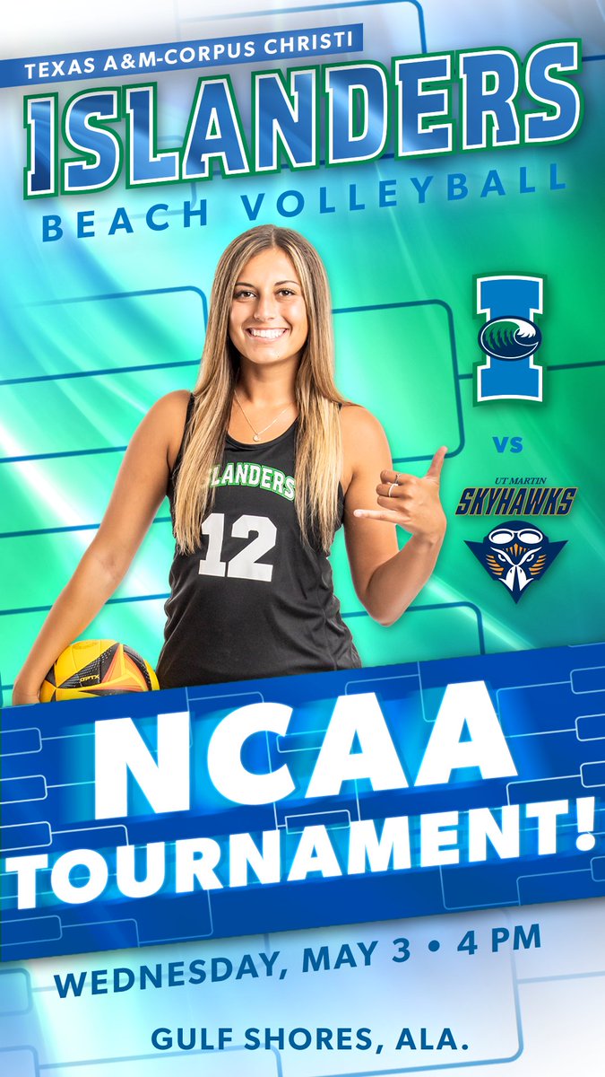 IslandersBVB's tweet photo. 𝐓𝐡𝐞 𝐬𝐭𝐚𝐠𝐞 𝐢𝐬 𝐬𝐞𝐭!

Your Islanders will be the No. 17 seed and face No. 16 UT Martin in the opening round of the NCAA Tournament Wednesday at 4 p.m. CT!

#ShakasUp 🤙 // #SandyDers 🏝️ https://t.co/pjerWn4NXl