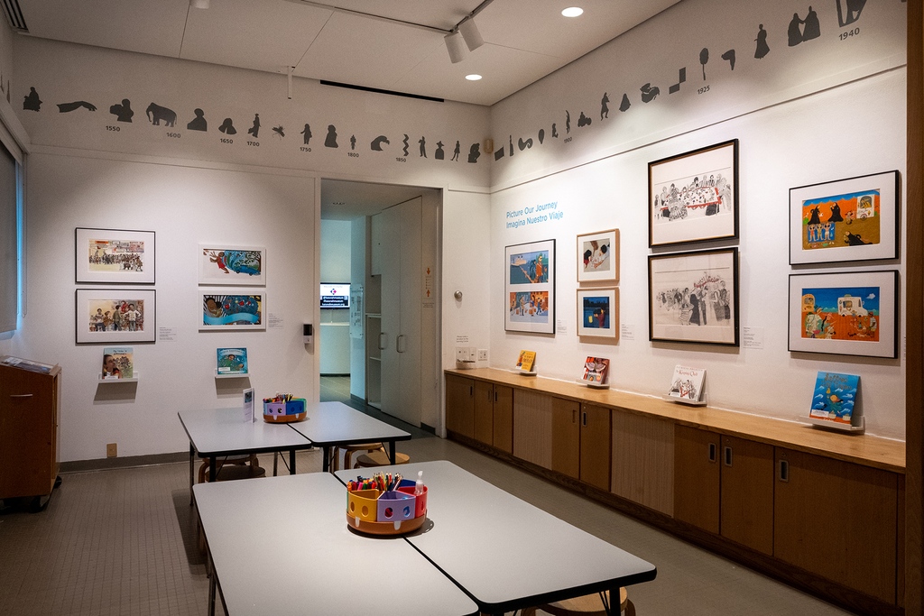 KatonahMuseum's tweet photo. #LearningCenterLookBack

Three amazing group picture book exhibitions since 2019 – Illustrated Animals in Conversation, Picture our Journey, and A Sense of Community: Celebrating Jerry Pinkney’s Legacy. When you visit the KMA you can borrow Book and Art kits related to these. https://t.co/cW74oyQBcd