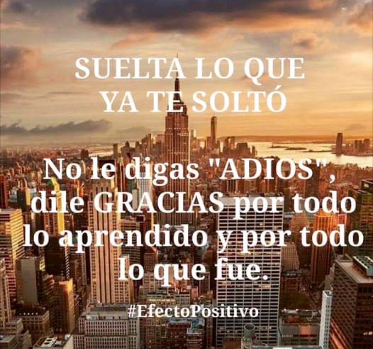 aesquinca's tweet photo. 🙏🏻 GRACIAS 🙏🏻 
Suelta lo que ya te soltó.
No le digas “adiós”, dile GRACIAS por todo lo aprendido y todo lo que fue. 

Feliz y próspero domingo.
#EfectoPositivo https://t.co/jgW3WHzUSb
