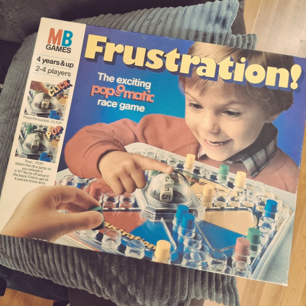 RizzlerUK's tweet photo. Who Remember This Game!!! 🤗😝 #frustration #mbgames @mbgames https://t.co/E9vbGArbCT