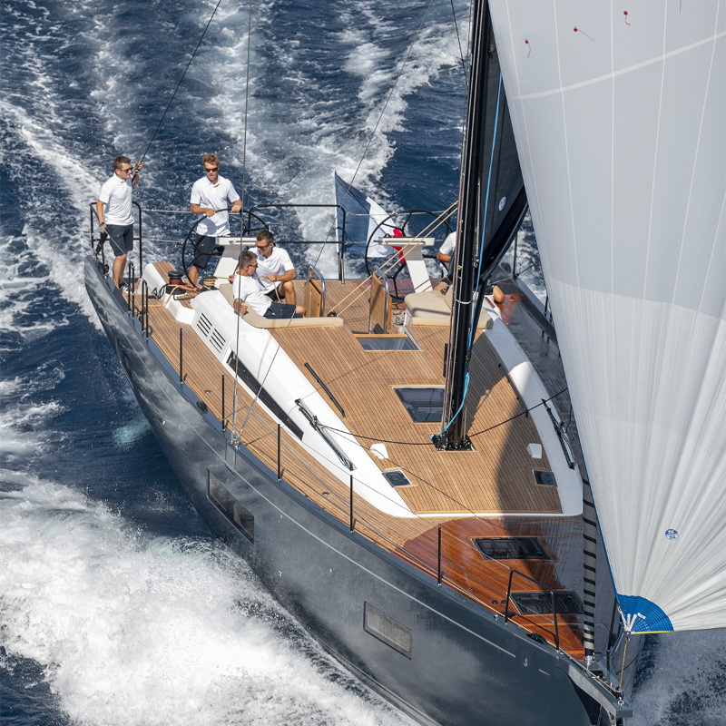 BENETEAU_France's tweet photo. Ready to feel the power of the sea? The FIRST 53 is built to deliver an unforgettable cruising experience.