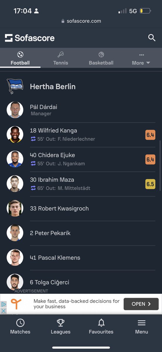 AnisMAHREZ13's tweet photo. Ibrahim MAZA bi national allemand algérien premier match en pro avec Hertha Berlin… A suivre https://t.co/A6dITYH4Us