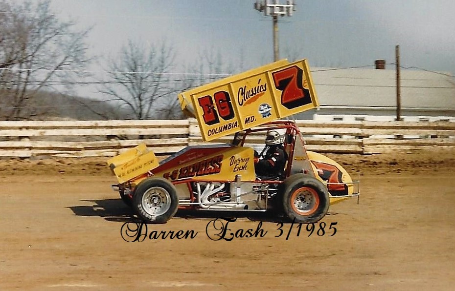 Darren Eash 1985 #sprintcar #portroyalspeedway