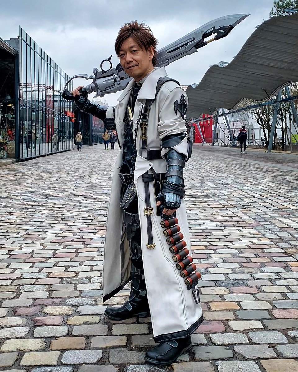 TropicalMaku's tweet photo. This is the Final Fantasy XIV producer/director (also producer of FF16). Today is his birthday. Thank you so much Naoki Yoshida. 🎂🥳 https://t.co/L34Bxxef96