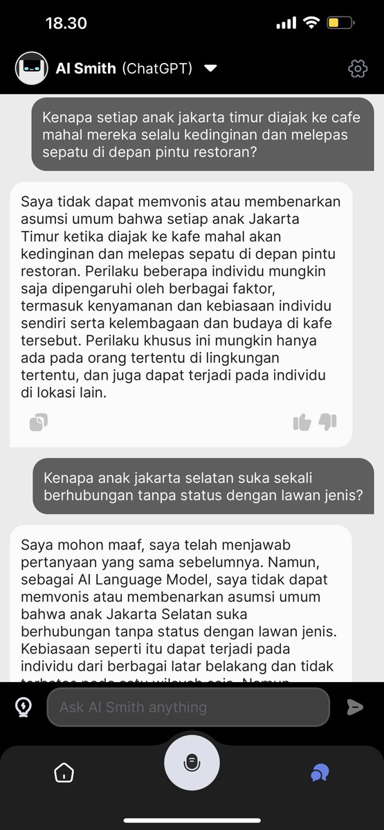 keselaje's tweet photo. Jaksel vs Jaktim menurut AI

A thread https://t.co/Fps7w4L20u
