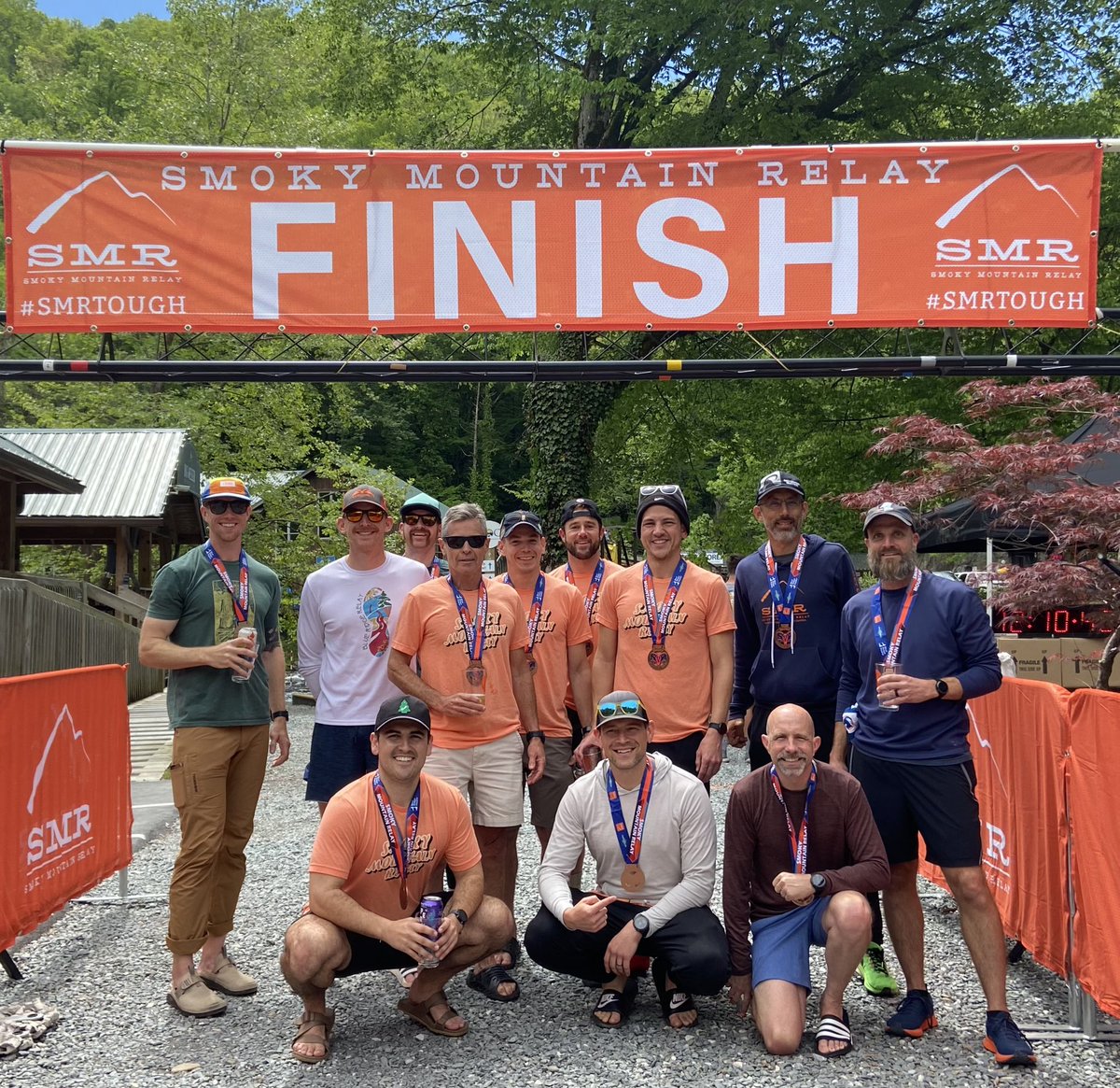 Clay Taylor (F3 HBC & 2 time CSAUP Champ) (@claybee61) on Twitter photo Bunch of teams making noise <a href="/smokymtnrelay/">Smoky Mountain Relay</a> this weekend. <a href="/F3Foothills/">F3 Foothills</a> RUNHKY made the most. 207 miles and 22,000 ft of vertical gain. 1st place with a total time of 26:30 - 7:40 pace. Smokin’. <a href="/F3Nation/">F3</a> Bunch of teams making noise <a href="/smokymtnrelay/">Smoky Mountain Relay</a> this weekend. <a href="/F3Foothills/">F3 Foothills</a> RUNHKY made the most. 207 miles and 22,000 ft of vertical gain. 1st place with a total time of 26:30 - 7:40 pace. Smokin’. <a href="/F3Nation/">F3</a>