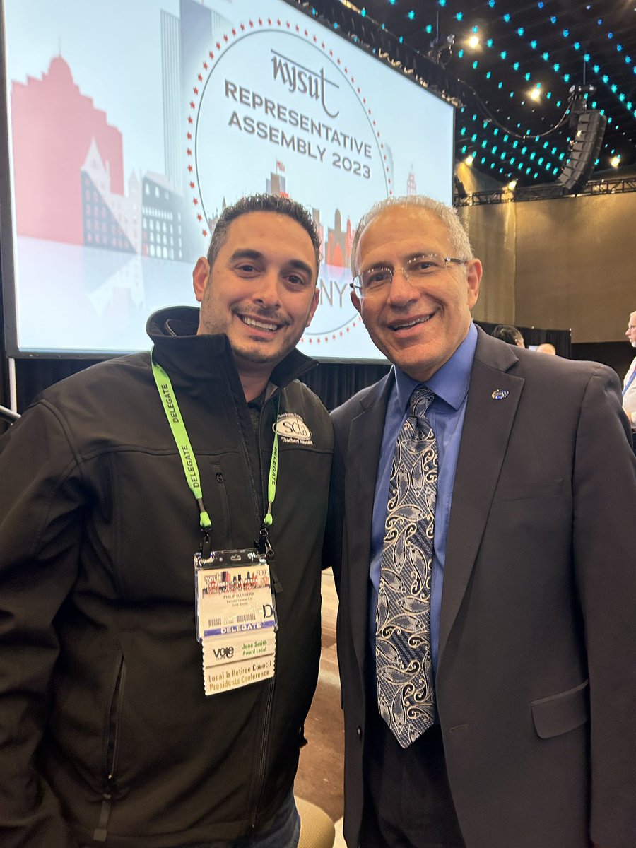 SachemCTA's tweet photo. On behalf of the entire SCTA, thank you for your years of service as our @nysut president. We wish you the happiest of retirements. Please join us in wishing Andy Pallotta well in his next chapter. https://t.co/zAm9teH6jW