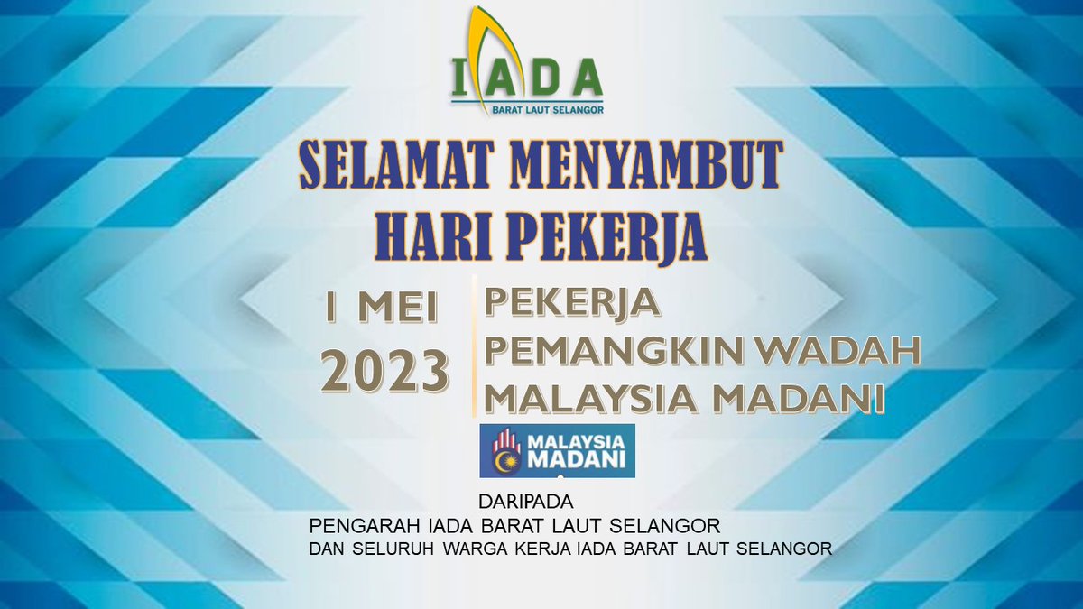 Selamat Hari Pekerja  2023.