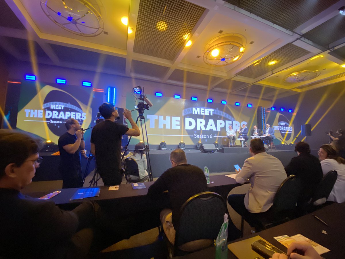 marcusroc's tweet photo. Today in São Paulo I’m attending Know How Experience event with a new episode of ‘Meet the Drapers’ investment reality show. https://t.co/2eOH5gUixn