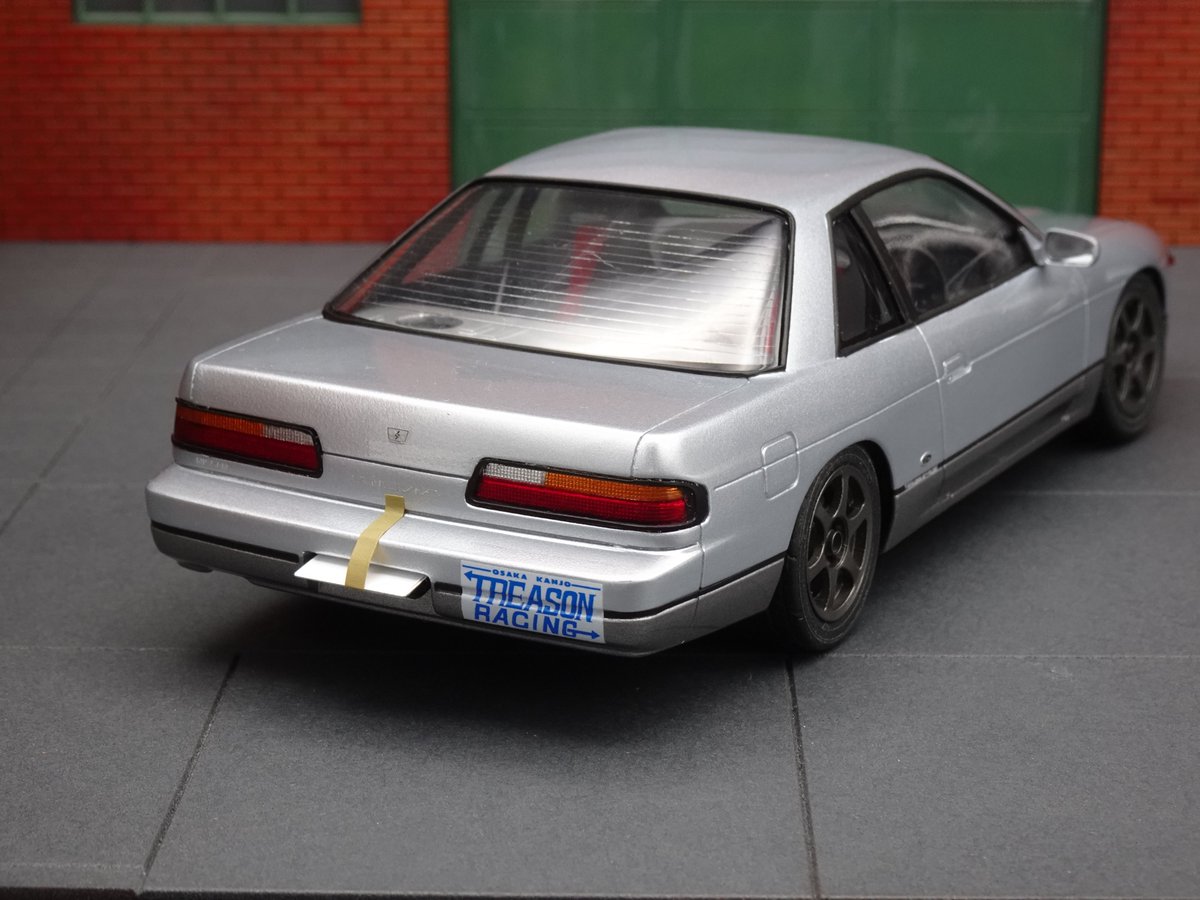 1MS13 完成しました。 ナニワトモアレ、ぐっさんのS13シルビア 第6巻の
