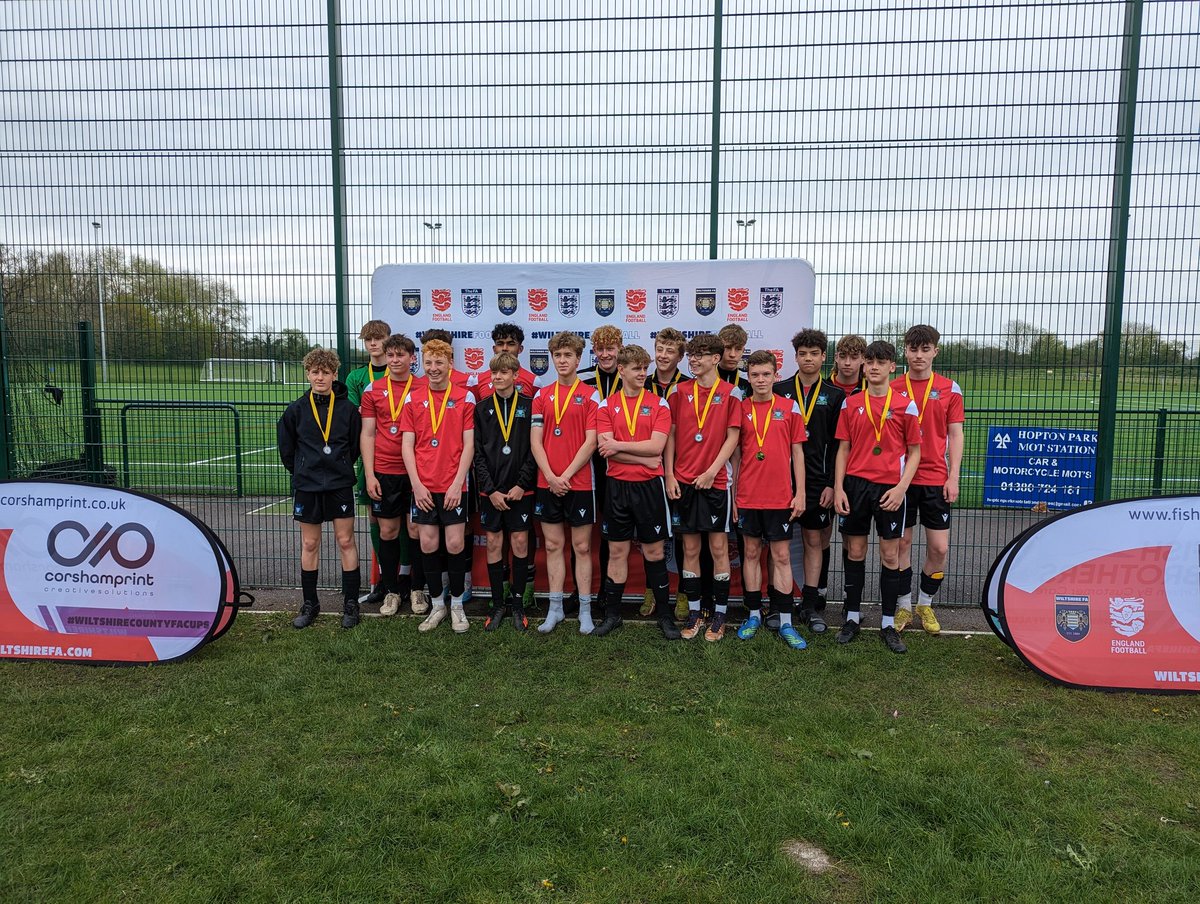 WiltsCountyFA's tweet photo. With a full-time score of 5-2, congratulations to our winners of the @fishbrothers U16 Minor Cup 2023, FC Chippenham Youth.

Well done to our runners up @sfc_youth for a great match.

Thanks as always to our officials.

Sponsored by Avon Trophies. 
#WiltshireFACountyCups https://t.co/qCZkidEWKb