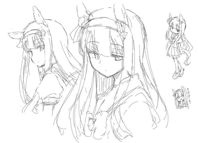 スズカさん絵チャにすこしお邪魔しました