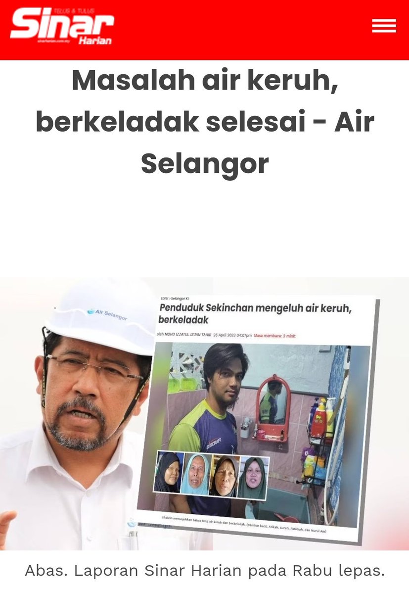 Mat_Jaket's tweet photo. Kalau tak ada angin, masakan pokok BERGOYANG!🤣

Nama aku dan @ZacZakirin13 akhirnya dipetik oleh pihak sebelah sana selepas tweet kitorang pasal walaun-walaun di Kelantan dan Kedah beberapa hari lepas mendapat 1.3 - 1.7 juta views di Twitter sehingga dibawa masuk ke Facebook, TikTok, Telegram dan WhatsApp.

Berdasarkan segala respon daripada rakyat Kedah dan Kelantan sendiri di tweet tersebut, majoriti mereka setuju dengan pandangan kitorang. Jadi, tak terkejutlah kenapa pihak sebelah sana hidup tak tenteram dan gundah-gelana!🤭

1. Merujuk kepada isu flat Taman Teluk Indah paling kotor di Pulau Pinang, itu adalah di kawasan perumahan sahaja, bukan di tempat-tempat awam yang terbuka di mana sampah-sarap dibuang merata-rata di tepi jalan, depan kedai-kedai dan sebagainya sehingga mencemarkan imej negeri tersebut. Kerajaan negeri juga dah melakukan pelbagai cara untuk menyelesaikan masalah tu. Yang paling penting, usaha kerajaan negeri itu ada daripada membiarkannya terus melarat.

2. Isu air keruh dan berkeladak di Sekinchan, setelah sekian lamanya Selangor tidak ada isu air, ni yang terbaru. Menunjukkan betapa efisien dan cekapnya kerajaan negeri Selangor dalam menguruskan isu air di negeri ni.

Isu air di Sekinchan ni berlaku pada 26 April 2023 dan Air Selangor telah menyelesaikan masalah tersebut dalam masa 48 JAM SAHAJA. Saya ulang, 48 JAM SAHAJA. Saya ulangggg sekali lagi, 48 JAM SAHAJA. Apa yang selalu dilakukan oleh pihak Air Selangor?

a) Memberi notis untuk menyelesaikan isu air di kawasan tersebut

b) Menyatakan tempoh masa diperlukan untuk menyelesaikan isu air tersebut dan bila ia akan kembali pulih

c) Sentiasa memberi perkembangan mengenai pembaikanpulih kepada penduduk-penduduk di situ

Tempoh masa diperlukan untuk Air Selangor menyelesaikan isu tersebut : 48 JAM SAHAJA, BUKAN 33 TAHUN. Saya ulangggg! 48 JAM SAHAJA, BUKAN 33 TAHUN!😂