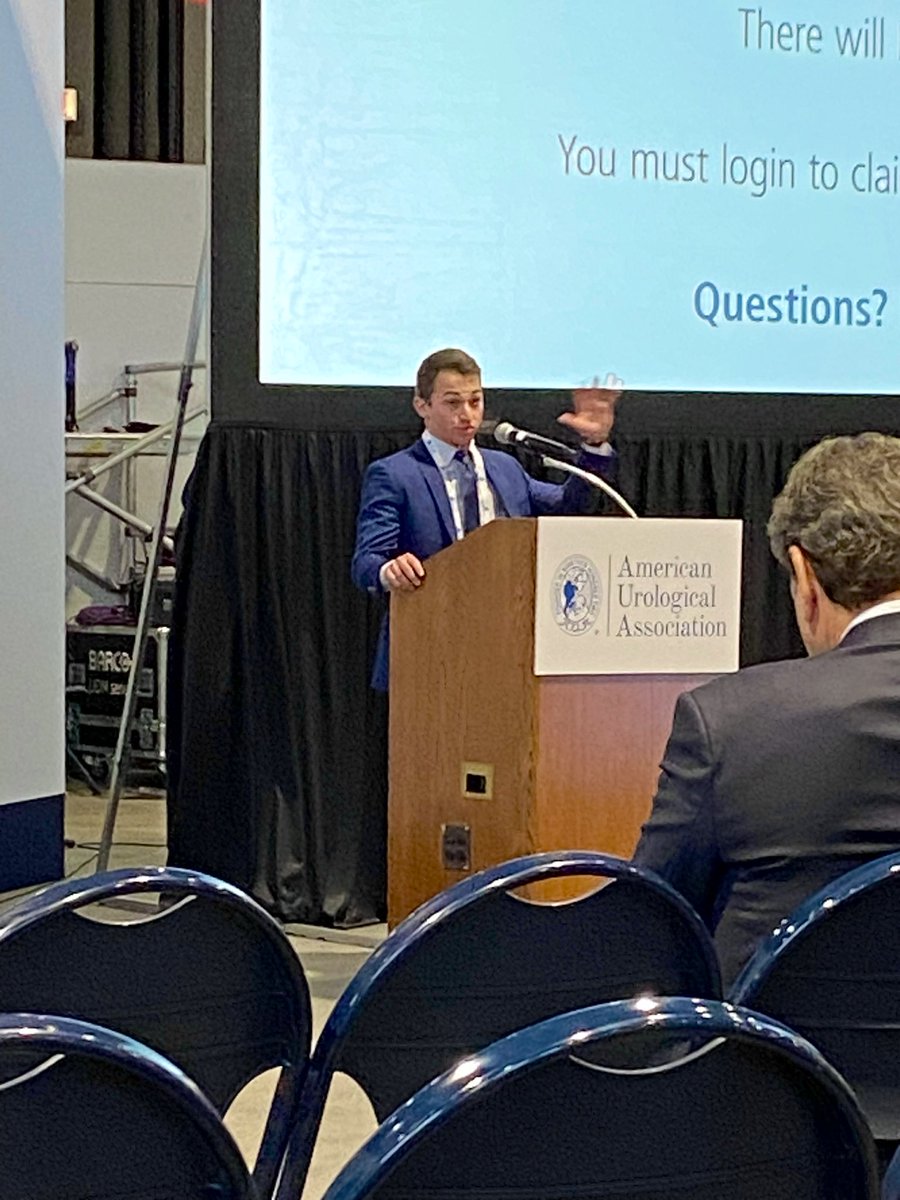 Matthew Rabinowitz, MD (@mj_rabinowitz) on Twitter photo Had fun giving one last presentation as a <a href="/brady_urology/">The Johns Hopkins Brady Urological Institute</a> medical student (thanks to the perpetual help and guidance of <a href="/JamesLLiuMD/">James Liu MD</a> <a href="/nmhaney/">Nora Haney</a> and co.) showing our group’s approach to urethral bulking prior to AUS in patients with frail anatomy 👍🏼 #AUA2023 Had fun giving one last presentation as a <a href="/brady_urology/">The Johns Hopkins Brady Urological Institute</a> medical student (thanks to the perpetual help and guidance of <a href="/JamesLLiuMD/">James Liu MD</a> <a href="/nmhaney/">Nora Haney</a> and co.) showing our group’s approach to urethral bulking prior to AUS in patients with frail anatomy 👍🏼 #AUA2023