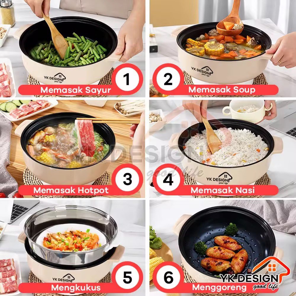 kimlai99's tweet photo. Aku nemu promo menarik di Lazada nih. Yuk coba lihat!
Nama Produk:  YK DESIGN Panci Elektrik Teflon Serbaguna / Panci Listrik Multifungsi Free Kukusan Stainless YK-803
Harga Produk:  Rp399.000
Harga Diskon:  Rp128.000
https://t.co/PU9z63Jj6a https://t.co/k8OYfYb8KV
