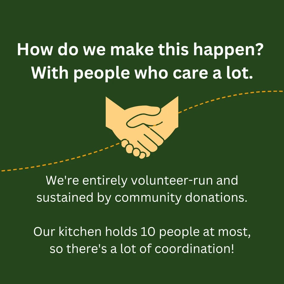 CommKitchenMpls's tweet photo. Then, we package the food and delivery drivers get it where it needs to go.

How do we make this happen? With people who care a lot! We're entirely volunteer run and sustained by community donations. Our kitchen holds 10 people at most so there's a lot of coordination. https://t.co/3SpytR6BGs