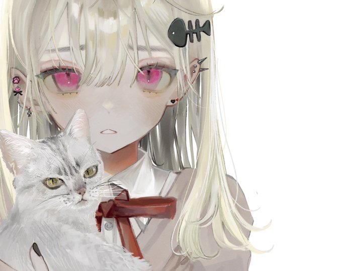 「ロングヘアー 白い猫」のTwitter画像/イラスト(新着)｜4ページ目