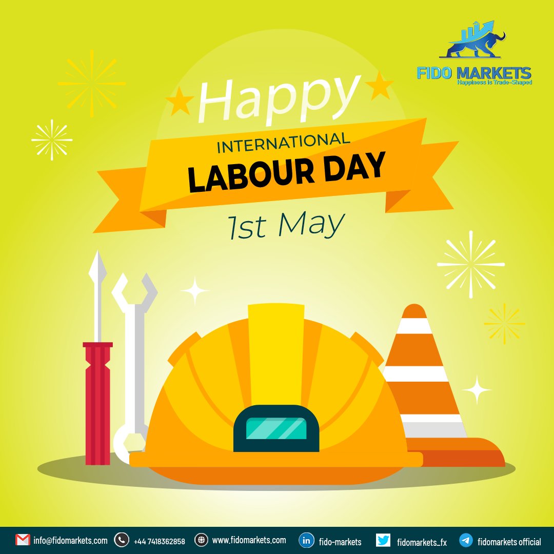 fidomarkets_fx's tweet photo. When you work hard for something, you enjoy the success it brings to you the most. Warm wishes on Labor Day to everyone.

Fido Markets Wish you all a Happy International Labour Day.

#LabourDay #LabourDay2023 #WorkersDay #MayDay2023 #forextrading #forextrader #passiveincome https://t.co/Cc2sAwNqlg