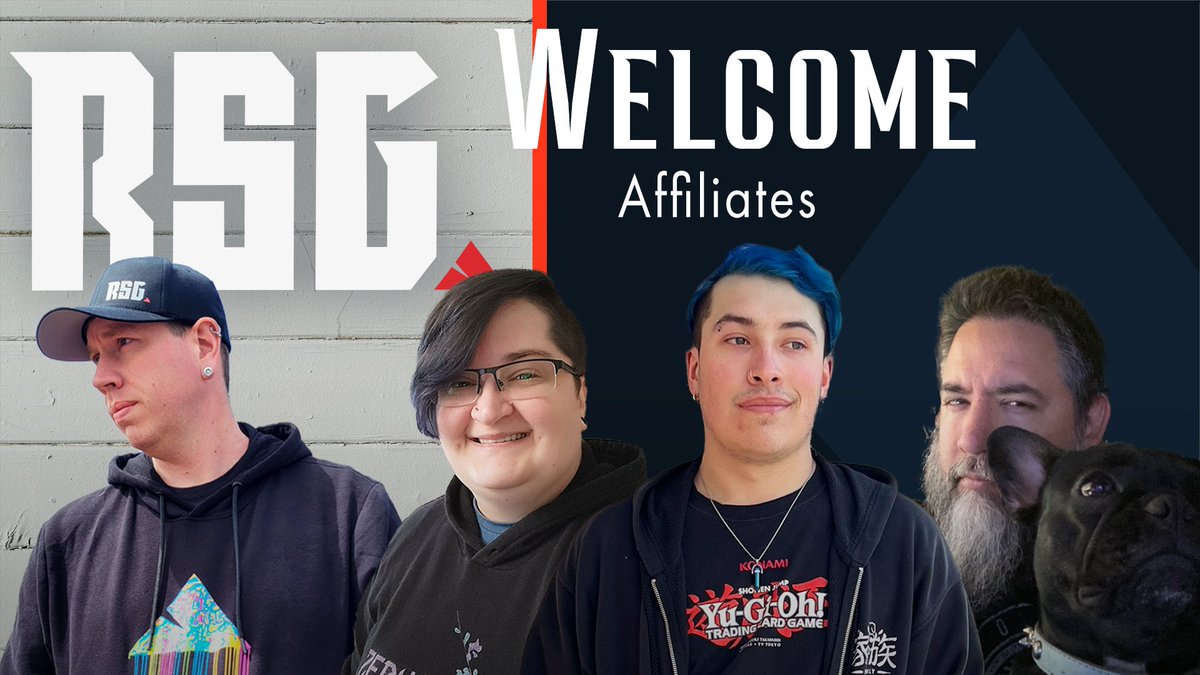 RockSolid_GG's tweet photo. Exciting news! RSG has added the first four Affiliate Creators ever to our team - RageOC, GreaseMonkey, Tyler_TCG, and Zerushikyo! 

Check out their amazing content here: 
https://t.co/Wep01PKH5W 

Want to join the program? https://t.co/i3oJ687yPj

#RSG #family #Growth https://t.co/oYnmi2EkrH