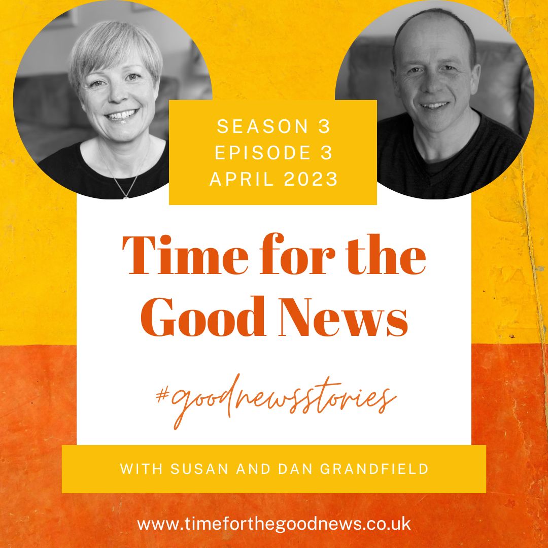 Good news for you this Sunday afternoon!  Episode 3 is live and ready for you to tune into.  This time around we share stories about benefits from eating dark chocolate, an end to need for lots of chargers, a new YouTube sensation &amp; experiments with poo! timeforthegoodnews.buzzsprout.com/1377886/127504…
