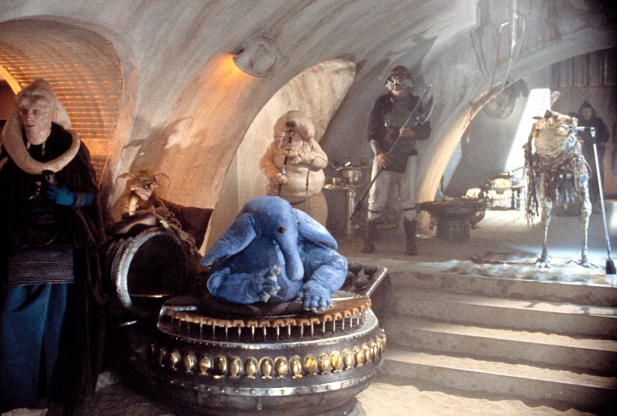 Variety's tweet image. “Return of the Jedi” — yes, the one from 1983 — took the No. 5 spot at the box office with roughly $4.6 million. Disney re-released the film to commemorate its 40th anniversary. bit.ly/3NI9YWv