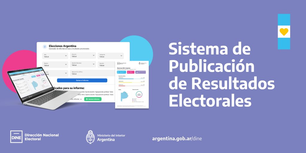 EleccionesAR on Twitter "Presentamos el nuevo Sistema de Publicación