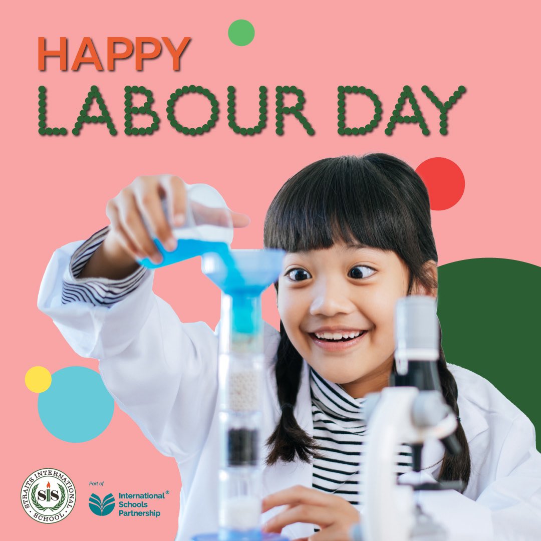 sis_penang's tweet photo. Happy #LabourDay! We’re celebrating all workers in all fields, including our amazing teachers and staff who make our school community a place of endless possibilities to keep getting better. We appreciate all that you do and are proud to grow, together.

Let’s rest and recharge! https://t.co/GmI6gRSKC9