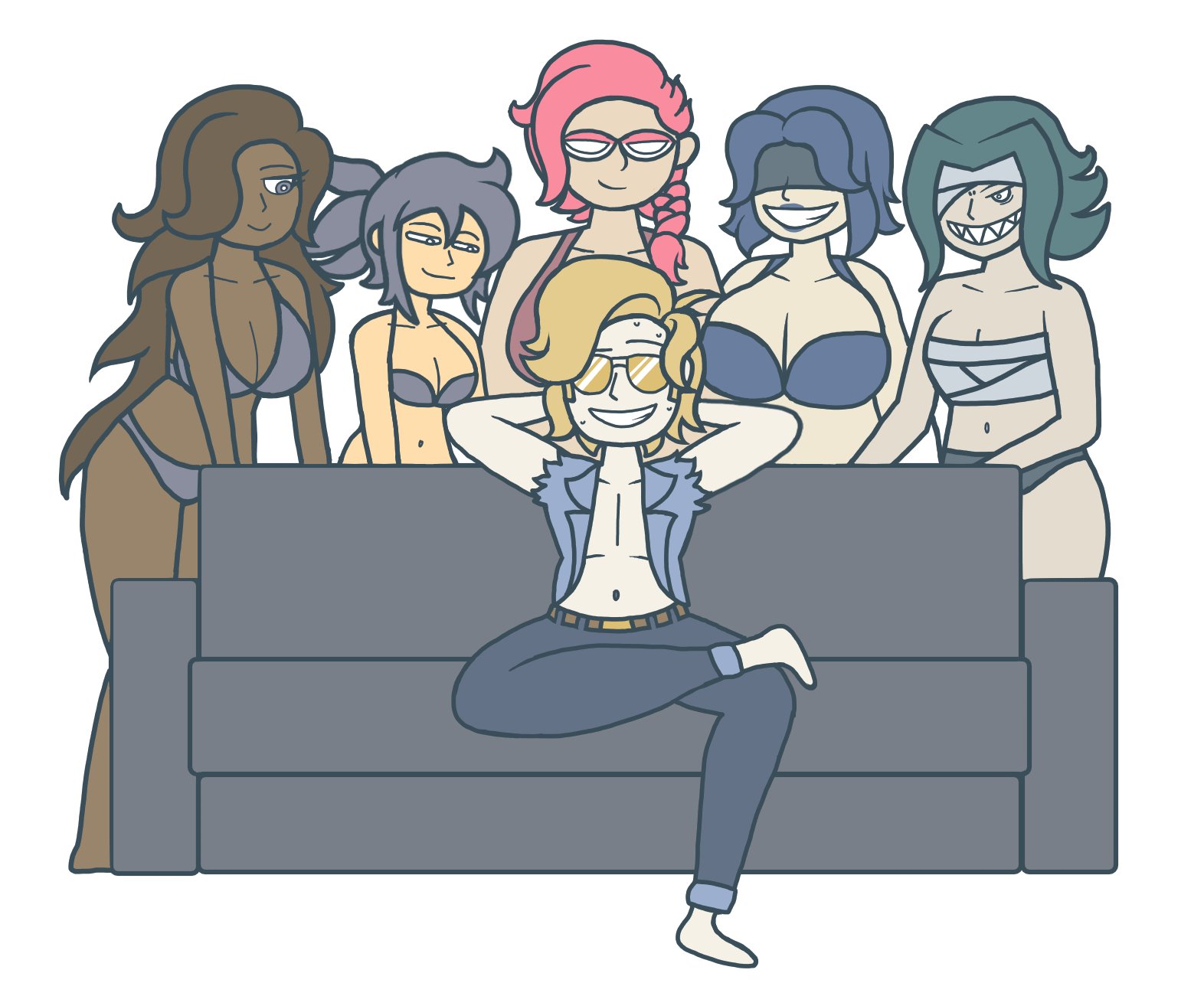 al pal on X: Axel's New Gig (fanart for @milkbarlads)  t.coN8RsunfsTN  X