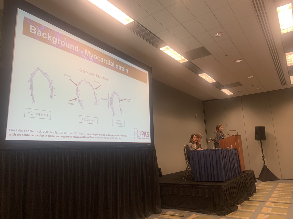 Now on in Urine the Know Dr Alexandra Idrovo presenting on myocardial strain in pediatric dialysis patients #PAS2023 #ASPN23 <a href="/PASMeeting/">Pediatric Academic Societies</a> <a href="/ASPNeph/">American Society of Pediatric Nephrology</a>