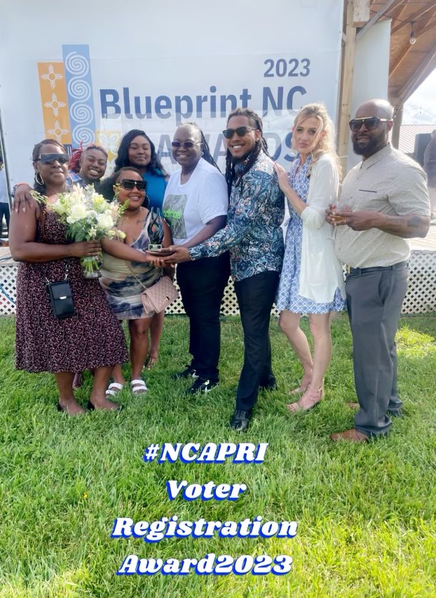 MecklerKristina's tweet photo. A few more pics from the Blueprint NC awards yesterday. We had an amazing time and met some absolutely amazing people. I am so proud of the work we do at NC APRI ! Thank you Blueprint NC for recognizing our work in voter registration!!
#ncapri #ncapref #blueprintnc https://t.co/LOcWbdspMb