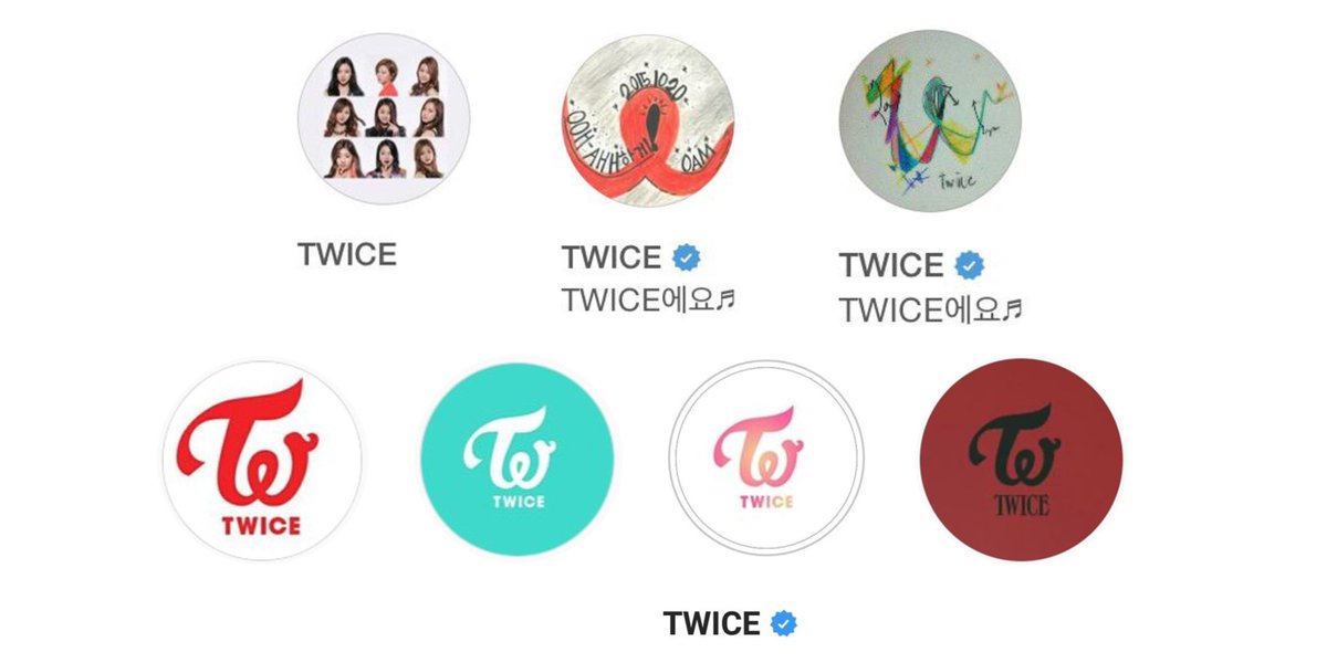 dahyuniverse9's tweet image. #twicetagram twice instagram icon growth since 2015 🤗🥺