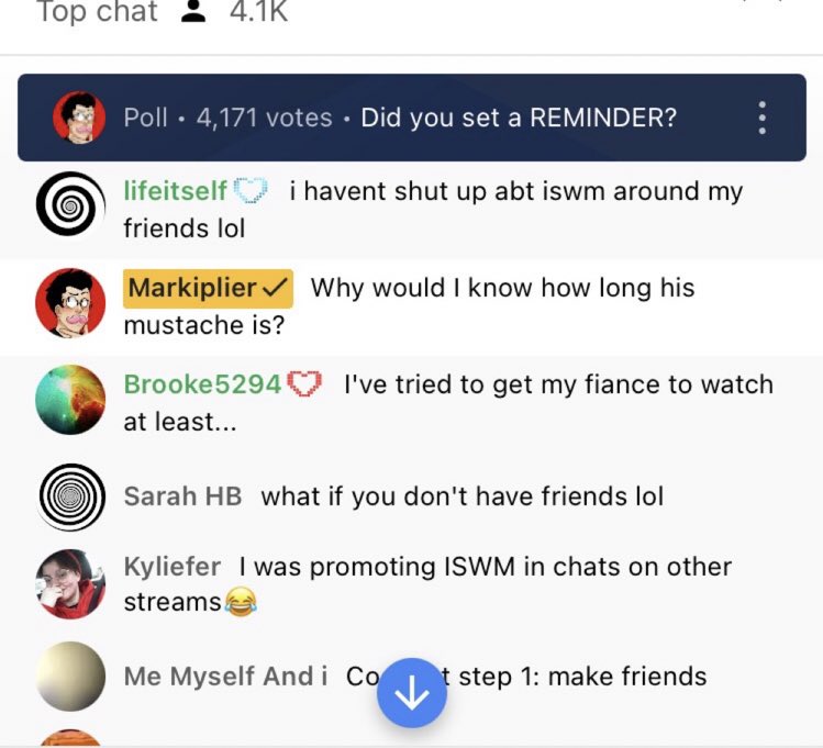 TMW345's tweet photo. Oh and one year since Mark was creating chaos in the premiere chat for in space part 2 ahsjdhdh https://t.co/gqHya6iYbt