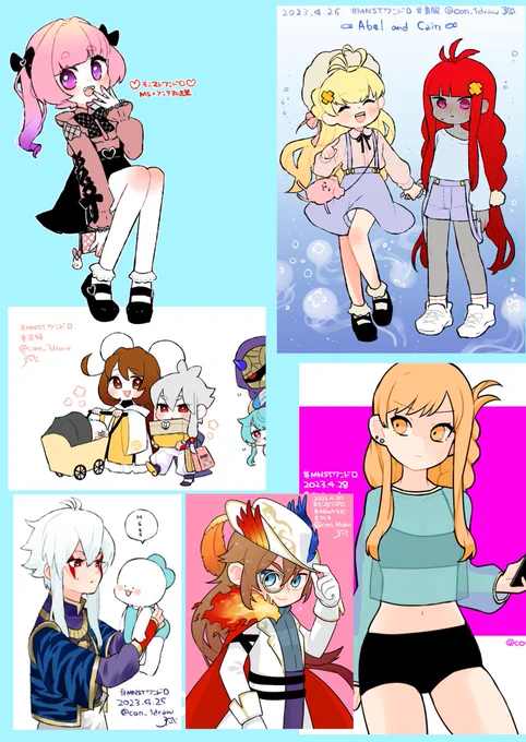 #きつねのいらすとまとめ 2023.04 71枚  ほんとえらすぎ 何が偉いってこの早さでまとめたこと (思ったより多くて後半ぎゅうぎゅうで笑った)